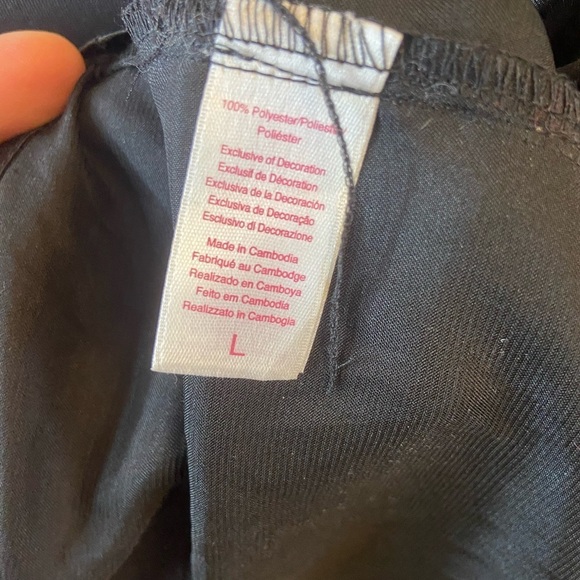 Oscar de la Renta Pink Label Black Lace Lingerie Top - Picture 11 of 16